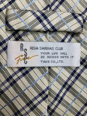 REGA SARIHAS CLUB/ネクタイ/ファッション雑貨/ベージュ