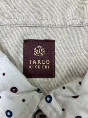 TAKEO KIKUCHI/タケオキクチ/シャツ/ブラウス/トップス/ベージュ