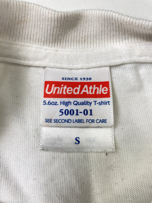 United Athle/ユナイテッドアスレ/Tシャツ/カットソー/トップス/ホワイト/S