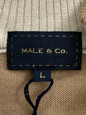 MALE & Co./ニット/セーター/トップス/ベージュ/L