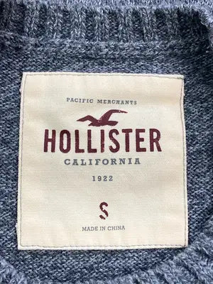 HOLLISTER/ホリスター/ニット/セーター/トップス/グレー/S