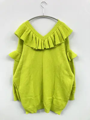 ZARA/ザラ/ニット/セーター/トップス/ライトグリーン/M〜L