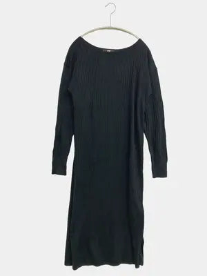 UNIQLO/ユニクロ/ワンピース/ワンピース/ドレス/ブラック/S