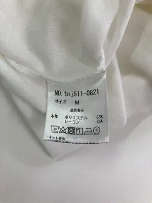 TINA:JOJUN/ティーナジョジュン/Tシャツ/カットソー/トップス/ホワイト/M