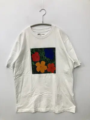 UNIQLO/ユニクロ/Tシャツ/カットソー/トップス/ホワイト/L