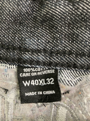 IMPERIOUS/デニムパンツ/パンツ/ブラック/W40XL32