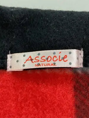 Associe/カーディガン/ボレロ/トップス/レッド/M-L