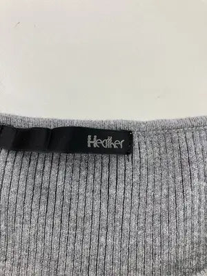 Heather/ヘザー/ニット/セーター/トップス/グレー/F