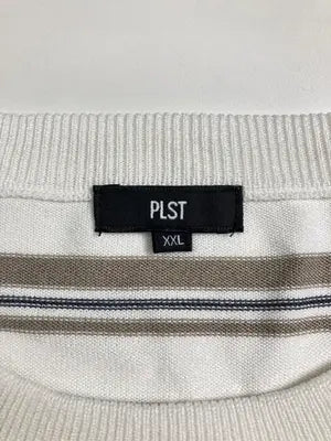 PLST/プラステ/Tシャツ/カットソー/トップス/ホワイト/XXL