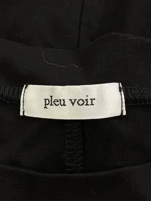 pleuvoir/Tシャツ/カットソー/トップス/ブラック/4L
