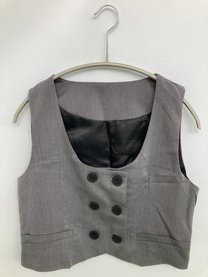＠JW/ベスト/トップス/グレー/S