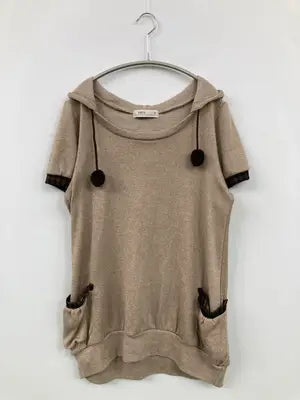 sospita/Tシャツ/カットソー/トップス/ベージュ/L