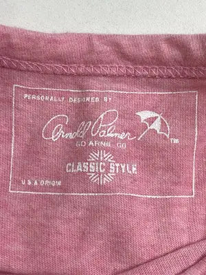 Arnold Palmer/アーノルドパーマー/Tシャツ/カットソー/トップス/ピンク/3