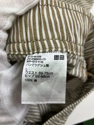 UNIQLO/ユニクロ/その他パンツ/パンツ/ブラウン/L