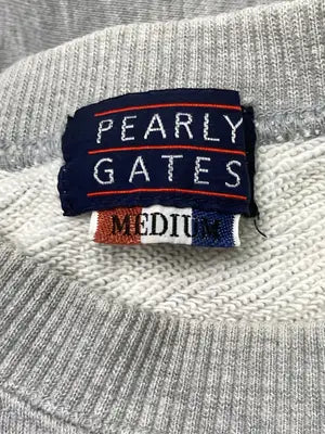 PEARLY GATES/パーリーゲイツ/スウェット/トップス/グレー/M