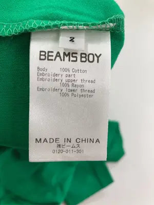 BEAMS BOY/ビームスボーイ/Tシャツ/カットソー/トップス/グリーン/2