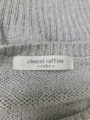 chocol raffine/ショコラフィネ/ニット/セーター/トップス/シルバー/F