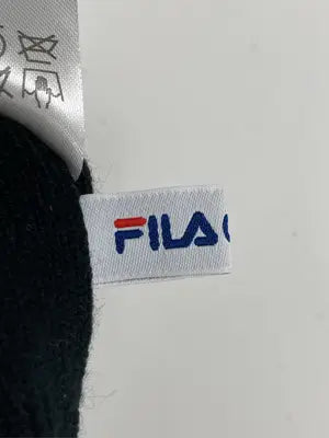FILA/フィラ/ニットキャップ/ビーニー/帽子/ブラック