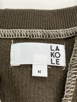 LAKOLE/ラコレ/Tシャツ/カットソー/トップス/ブラウン/M
