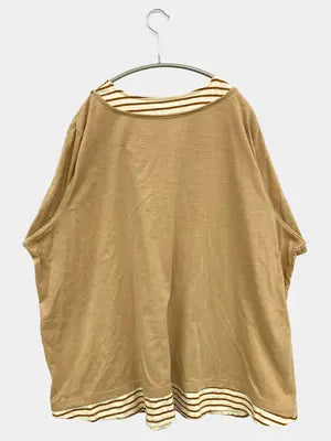 SMILE LAND/スマイルランド/Tシャツ/カットソー/トップス/ベージュ/8L