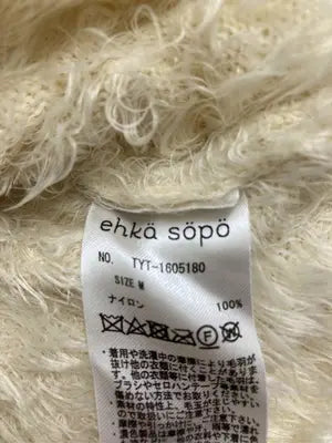 ehka sopo/エヘカソポ/ニット/セーター/トップス/アイボリー/M