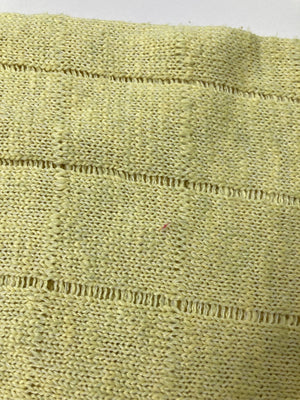 back number/バックナンバー/ニット/セーター/トップス/イエロー/MEDIUM