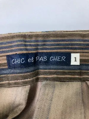 CHIC et PAS CHER/ミモレ/半端丈スカート/スカート/ブラウン/1