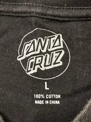 SANTA CRUZ/サンタクルーズ/Tシャツ/カットソー/トップス/ブラック/L