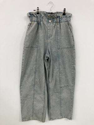 デニムパンツ/パンツ/グレー/L