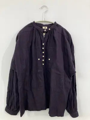 Malle/マル/シャツ/ブラウス/トップス/ネイビー/F