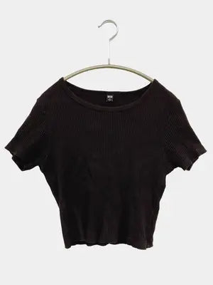 UNIQLO/ユニクロ/Tシャツ/カットソー/トップス/ブラック/S