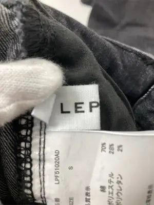 LEPSIM/レプシィム/デニムパンツ/パンツ/ブラック/S