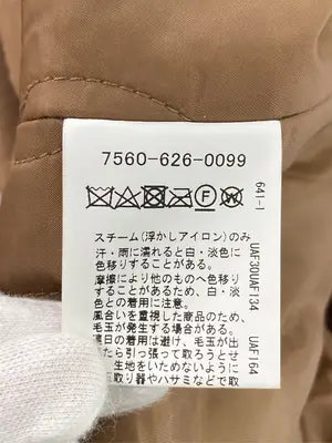 coen/コーエン/ピーコート/ジャケット/アウター/ベージュ/MEDIUM