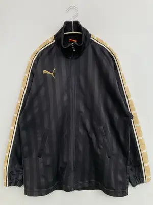 PUMA/プーマ/ジャージ/トラックジャケット/トップス/ブラック/SS