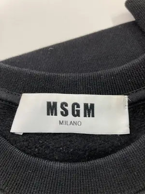 MSGM/エムエスジーエム/スウェット/トップス/ブラック/S