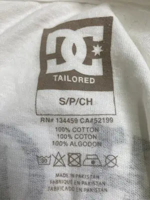 DC/ディーシー/Tシャツ/カットソー/トップス/ホワイト/S