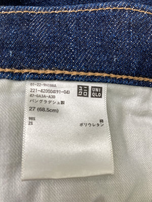 UNIQLO/ユニクロ/デニムパンツ/パンツ/ネイビー/27