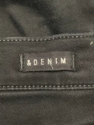 & DENIM/アンドデニム/デニムパンツ/パンツ/ブラック/26
