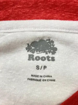 ROOTS/ルーツ/Tシャツ/カットソー/トップス/ホワイト/Ｓ