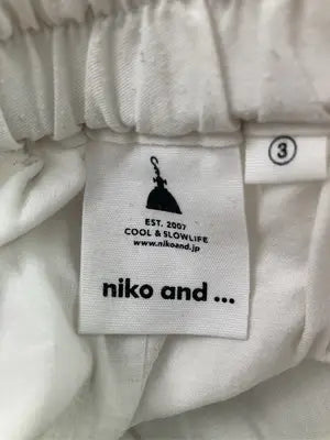 niko and .../ニコアンド/その他パンツ/パンツ/アイボリー/3