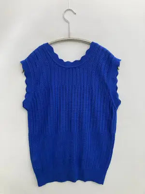 ViS/ビス/Tシャツ/カットソー/トップス/ブルー/F