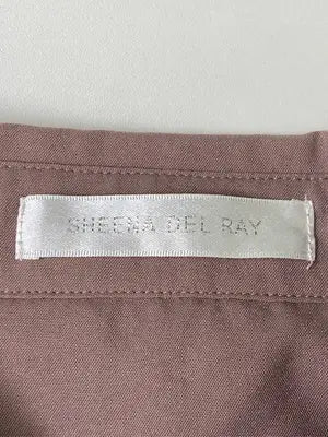 SHEENA　DEL　RAY/シーナデルレイ/シャツ/ブラウス/トップス/ブラウン/M