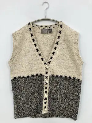 DESIGNERS ORIGINALS/ベスト/トップス/ベージュ/M