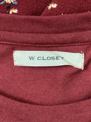 w closet/ダブルクローゼット/ワンピース/ワンピース/ドレス/レッド/F