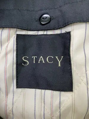 STACY/ステンカラーコート/ジャケット/アウター/ブラック/11AR