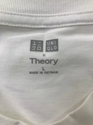 UNIQLO/ユニクロ/Tシャツ/カットソー/トップス/ホワイト/L