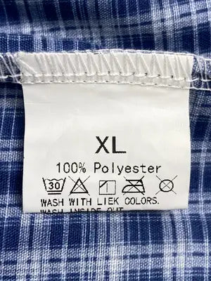 シャツ/ブラウス/トップス/ブルー/XL