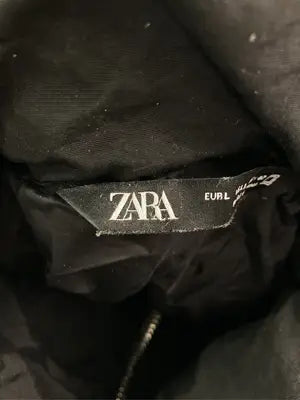 ZARA/ザラ/ダウンジャケット/コート/ジャケット/アウター/ブラック/USA L