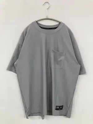 UNDER ARMOUR/アンダーアーマー/Tシャツ/カットソー/トップス/グレー/LG
