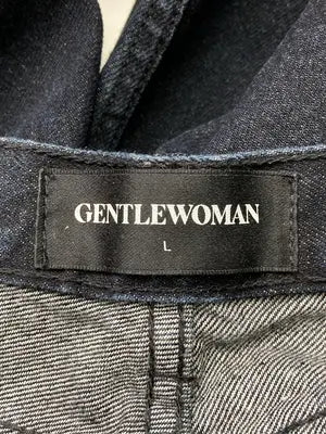GENTLE WOMAN/デニムパンツ/パンツ/ブラック/L